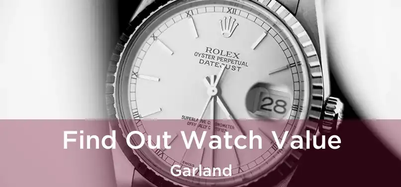 Find Out Watch Value Garland